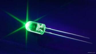 Green Led HD Wallpaper