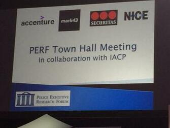 Chuck Wexler On Another Perftownhall Is In The Books