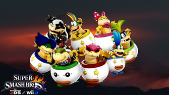 Super Smash Bros Wii U 3ds Bowser Jr By Legend Tony980 On