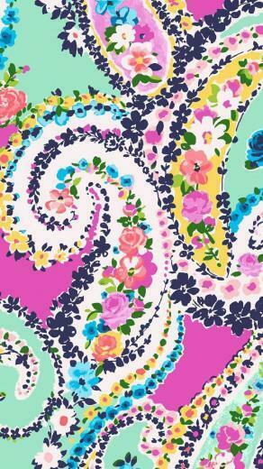 Wildflower Paisley Mobile Wallpaper Tech In