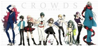 Gatchaman Crowds Suits