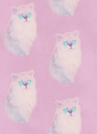 Awsome Background Wallpaper Hipster Cat