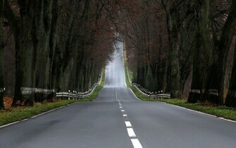 Strange Road Wallpaper