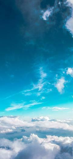 Huawei P30 Pro Wallpaper Nb58 Sky Cloud Fly Blue Summer Sunny