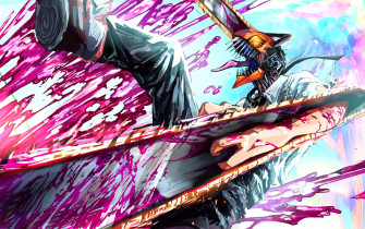 Denji Chainsaw Man Anime 4k Ultra HD