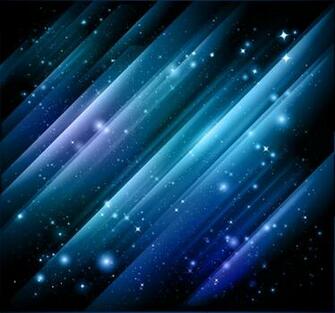 Vector Cosmos Background With Stars