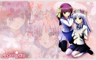 Yuri Nakamura And Kanade Tachibana Angel Beats Wallpaper