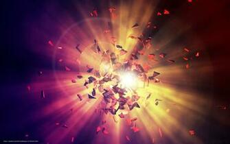 Wallpaper Debris Explosion Energy Desktop