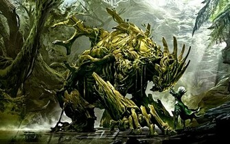 Druid Artwork Guild Wars Swamps Wallpaper