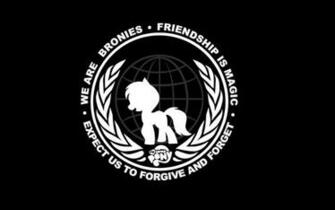 Anonymous My Little Pony Bronies Wallpaper