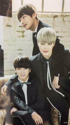 Aiish Jinjja Vminkook Bts Maknae Line Pictures