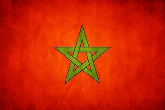 Flag Of Morocco HD Wallpaper Background