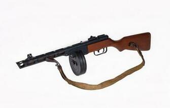 Wallpaper Weapons Wwii Bokeh Ww2 The Gun Ppsh