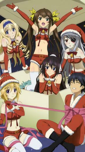 Lenovo K900 Wallpaper Christmas Anime