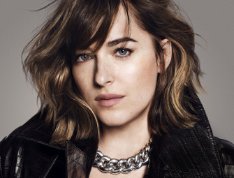 Face Actress Blue Eyes Brunette American Celebrity Dakota Wallpaper