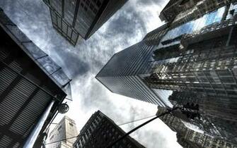 Tall Skyscrapers Desktop Wallpaper