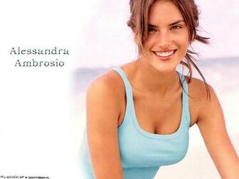 Hollywood Babes Alessandra Ambrosio Hot Wallpaper