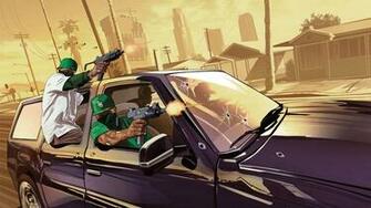 Wallpaper Gta5 Grove Street Los Santos California Gang