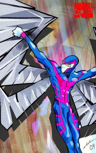 Pin Comics Marvel Archangel Xforce Angel Character Wallpaper On