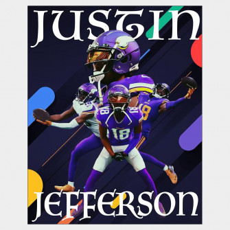 Minnesota Vikings Justin Jefferson Wallpaper Comudef Cl