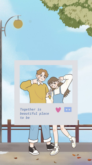 And Customizable Wallpaper Couple Templates