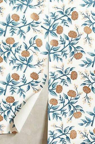 Peonies Wallpaper I Anthropologie