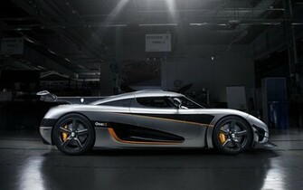 Koenigsegg Agera One Silver HD Wallpaper