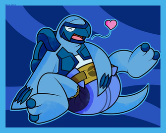 Padded Pokedex Carracosta Weasyl