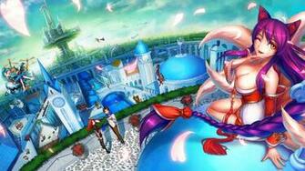 League Of Legends Champions In Piltover HD Wallpaper