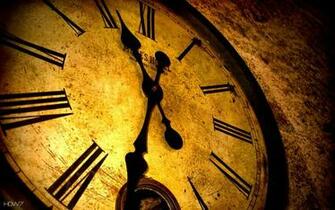 Vintage Clock Wallpaper Top Background