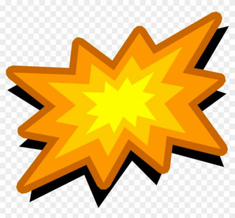 Pow Emote Onomatopoeia Background Transparent Png Clipart