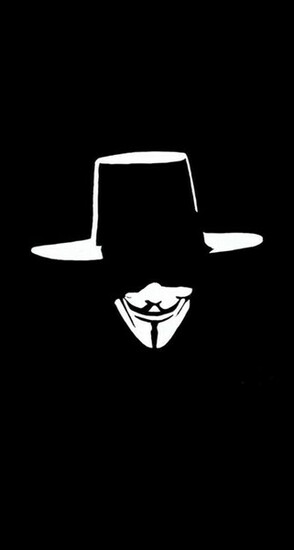 For Vendetta Hat Face Illustration iPhone Plus HD Wallpaper Ipod