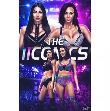 The Iiconics Billie Kay And Peyton Royce By Dkanen