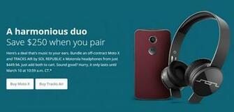 Motorola Bundles Moto X Pure Edition And Sol Republic S Tracks Air
