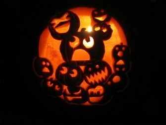 Pumpkin Wallpaper Carved HD
