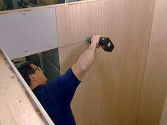 Image Install Beadboard Paneling And Vinyl Floor Tiles