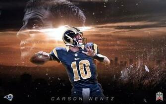 Carson Wentz La Rams Wallpaper Losangelesrams
