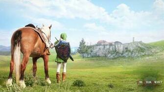Realistic Link The Legend Of Zelda Ocarina Time Wallpaper