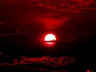 Blood Red Sunset Wallpaper The