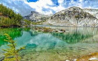 Sprite Lake Chelan County Washington United States Alpine