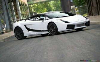 Lamborghini Gallardo White HD Wallpaper