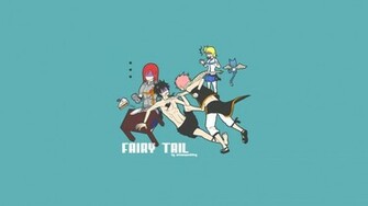 Wallpaper Fairy Tail Happy iPhone