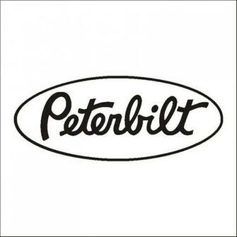 Peterbilt Trucks Wallpaper Stainless Steel Logo Bezels For