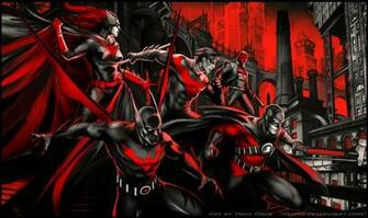 Gotham In Red By Yamaorce