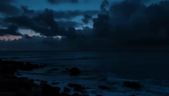 Dark Sea 4k Wallpaper