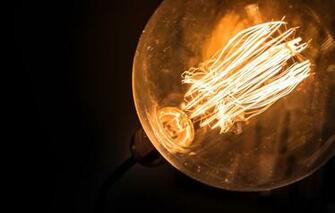 Wallpaper Light Energy Incandescent Filaments Image For