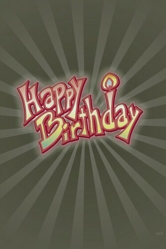 Happy B Day Wallpaper For iPhone