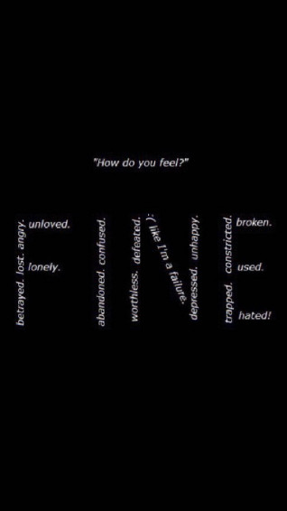 Sad Depressing Wallpaper