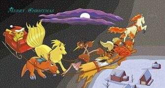 Pokemon Christmas Wallpaper