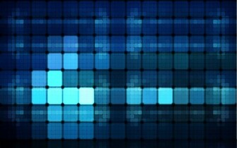 Blue Lights Wallpaper HD